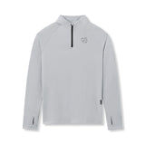 0906. Thermal Training Quarter Zip - Slate Grey "Cyber"