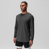0907. AeroSilver® Training Long Sleeve - Space Grey "Space Bracket"