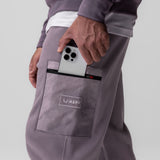 0914. Tech-Terry™ Paneled Cinch Cargo Jogger - Moonscape/Wave-dye