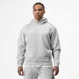 0920. Tech Essential™ Distressed Hoodie - Heather Grey