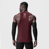 0949. Laser-Vent™ Singlet Tank - Crimson/Black