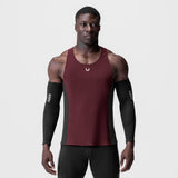 0949. Laser-Vent™ Singlet Tank - Crimson/Black