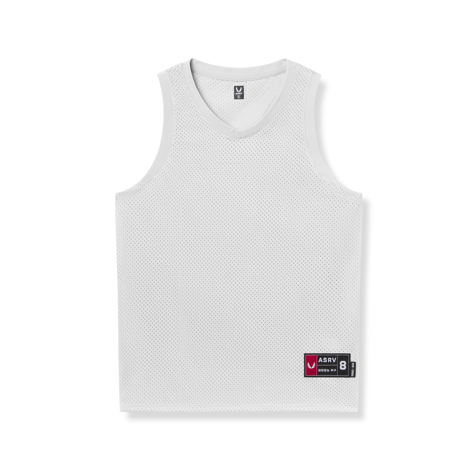 Ion-Mesh Basketball Jersey White – ASRV
