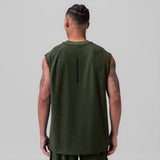 1092. Towel Terry Cutoff - Olive