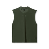 1092. Towel Terry Cutoff - Olive
