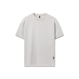 1102. Distressed Relaxed Tee - Heather Grey