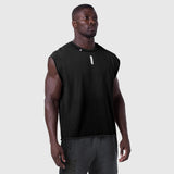 1115. Tech Essential™ Cap Shoulder Cutoff - Black