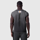 1115. Tech Essential™ Cap Shoulder Cutoff - Black Sun Fade