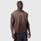 1115. Tech Essential™ Cap Shoulder Cutoff - Dark Earth Sun Fade