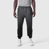 1120. Tech-Terry™ Mesh Panel Sweats - Black "Blade TD"