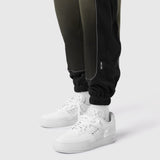 1120. Tech-Terry™ Mesh Panel Sweats - Olive "Blade TD"