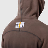 1121. Tech-Terry™ Training Hoodie - Dark Earth Sun Fade "Blade"