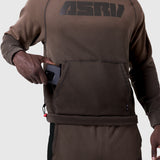 1121. Tech-Terry™ Training Hoodie - Dark Earth Sun Fade "Blade"