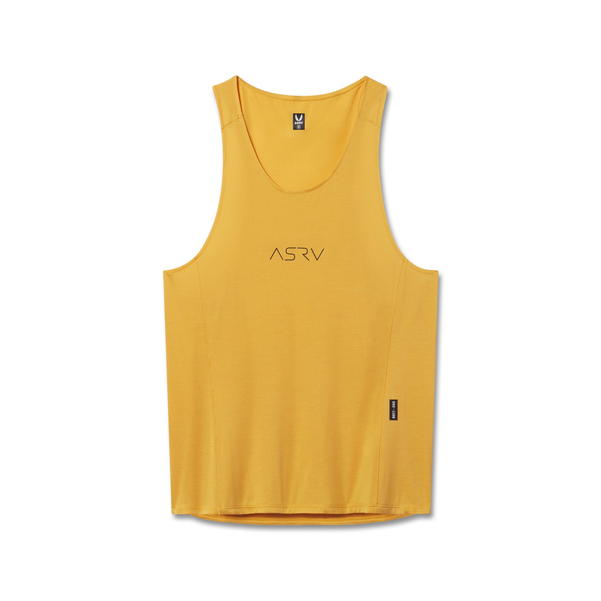 Polartec® Delta Singlet in amber yellow, front view