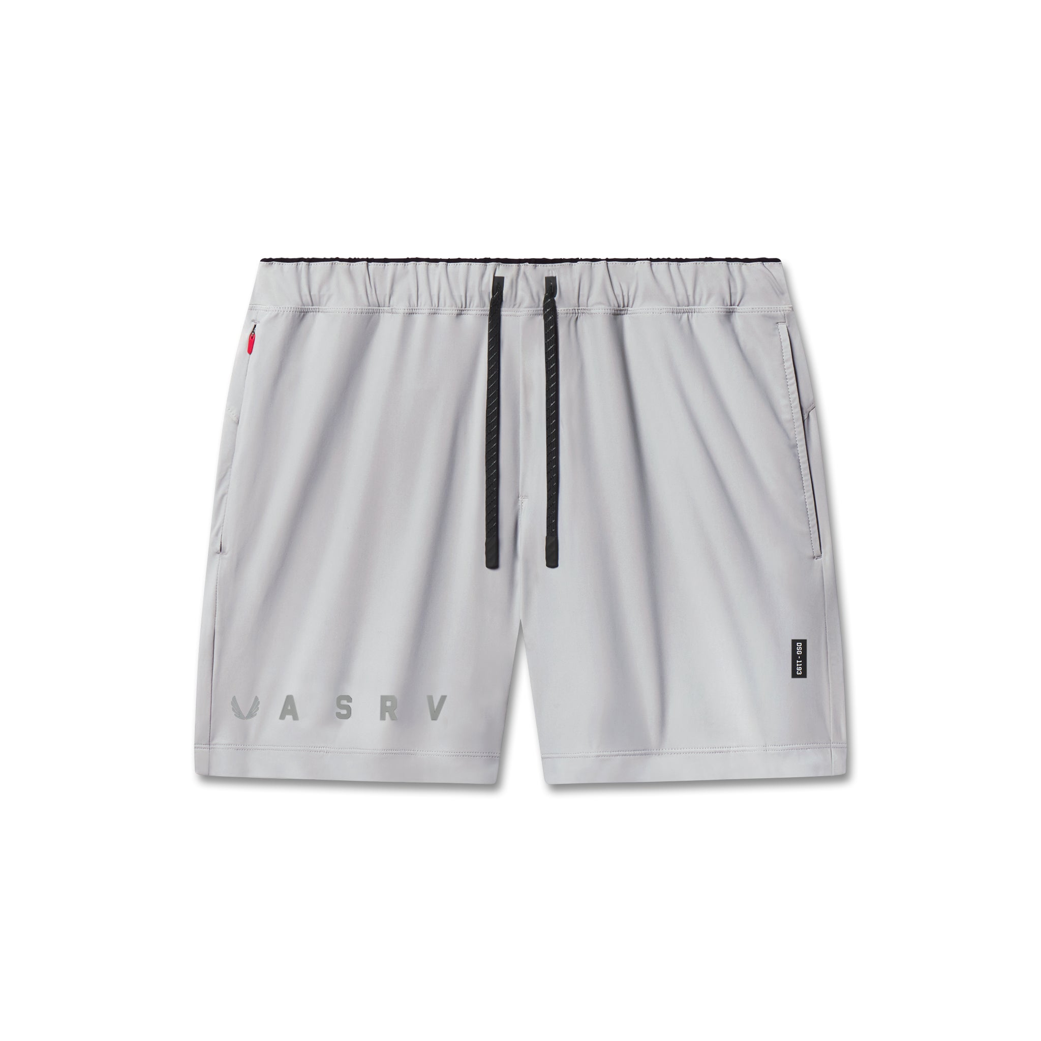 flatlay Revolutional Training Short in slate grey, front view