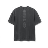 1208. Tech Essential™ Oversized Boxy Tee - Faded Grey "RP Korean"