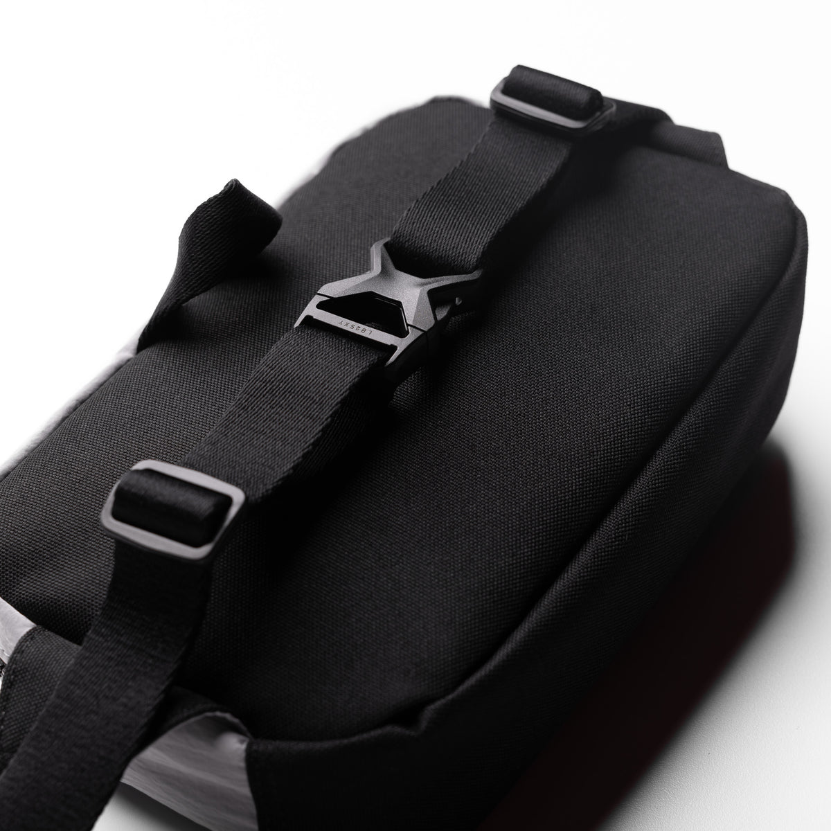 Flatlay 1231 Ripstop Crossbody Bag in Slate Grey, front view