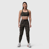 W032. Tetra-Lite® Cargo High Rib Jogger - Dark Camo
