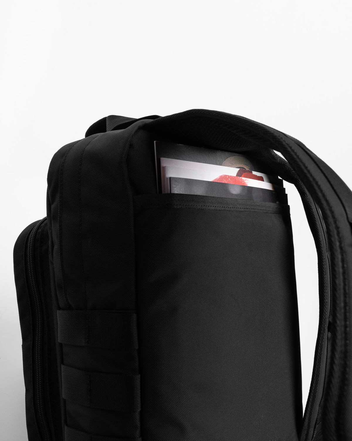 1155. Ballistic-Weave™ 14L Laptop Backpack - Black