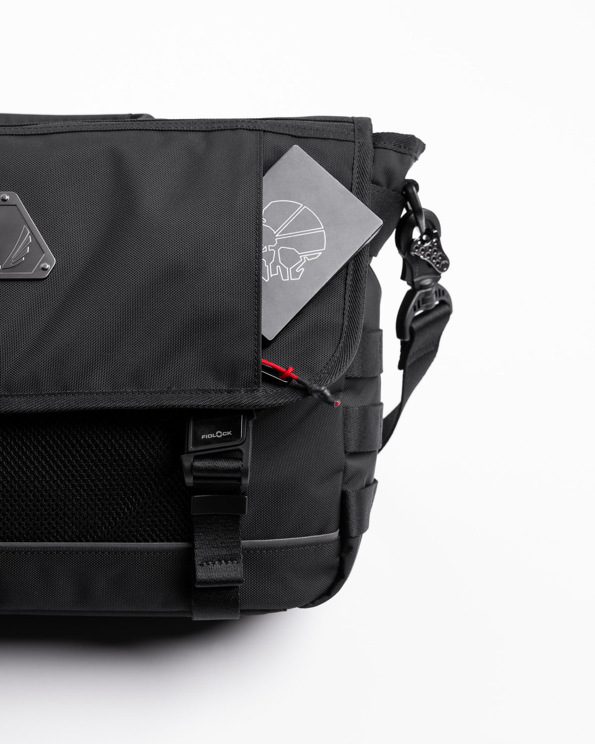 1179. Ballistic-Weave™ Shoulder Bag - Black