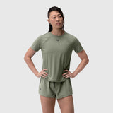 W017. Laser-Vent™ Established Tee - Sage