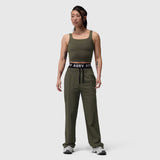 W022. LYCRA® 2-in-1 Tank Top - Olive