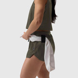 W037. Tetra-Lite® Linerless Short - Olive