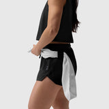 W037. Tetra-Lite® Linerless Short - Black