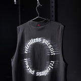 0807. Tech Essential™ Relaxed Cutoff - Black "RP Blur"