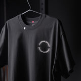 0797. Tech Essential™ Relaxed Tee - Black "RP Blur"