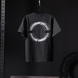 0797. Tech Essential™ Relaxed Tee - Black "RP Blur"