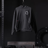 0874. Tech-Terry™ Zip Pocket Hoodie - Black "RP Blur"
