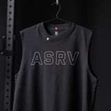 0807. Tech Essential™ Relaxed Cutoff - Black "Outline"