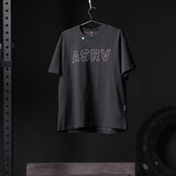 0797. Tech Essential™ Relaxed Tee - Black "Outline"