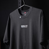 0797. Tech Essential™ Relaxed Tee - Black "RP Wings Stack"