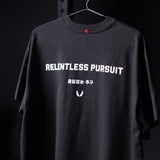 0797. Tech Essential™ Relaxed Tee - Black "RP Wings Stack"