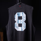 0807. Tech Essential™ Relaxed Cutoff - Black "Marble 8"