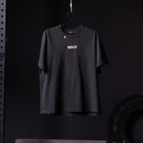 0797. Tech Essential™ Relaxed Tee - Black "Marble 8"