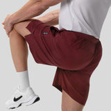 0997. Aerotex™ 8" Training Short - Crimson
