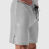 0997. Aerotex™ 8" Training Short - Slate Grey