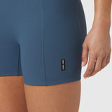 W027. LYCRA® Ribbed Short - Storm