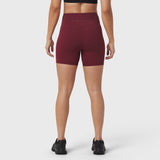 W064. LYCRA® ADAPTIV Biker Short - Crimson
