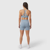 W064. LYCRA® ADAPTIV Biker Short - Light Sky