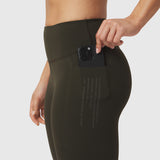 W072. LYCRA® ADAPTIV 4 Pocket Legging - Olive