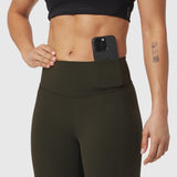 W072. LYCRA® ADAPTIV 4 Pocket Legging - Olive