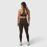 W072. LYCRA® ADAPTIV 4 Pocket Legging - Dark Earth