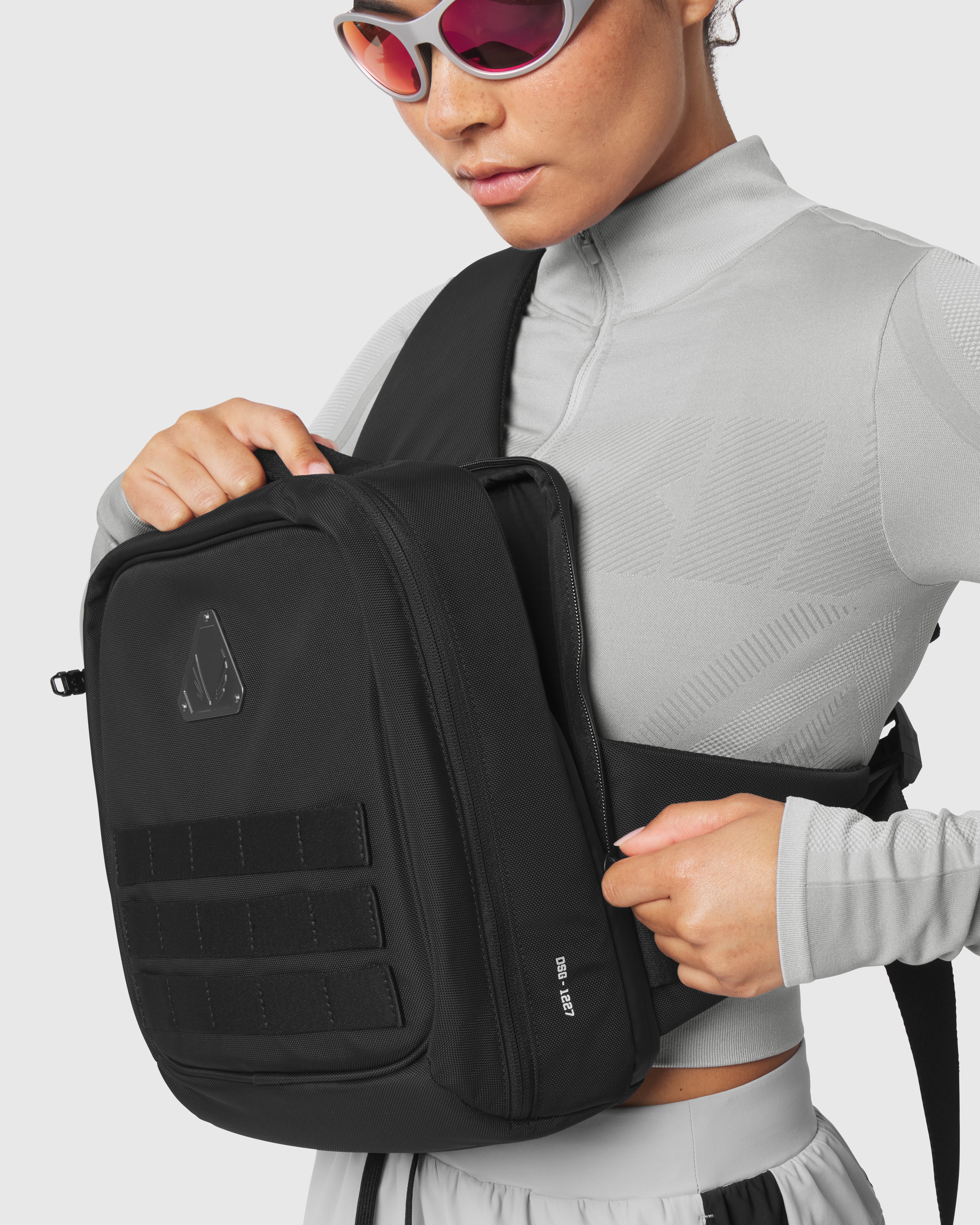 1227. Cordura® Sling Pack - Black