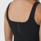 W022. LYCRA® 2-in-1 Tank Top - Black