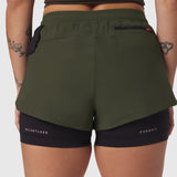 W025. Tetra-Lite® Liner Short - Olive