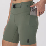 W029. LYCRA® 3-in-1 Biker Short - Sage